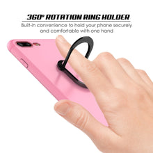 Cargar imagen en el visor de la galería, iPhone 8 PLUS Case, Punkcase Magnetix Protective TPU Cover W/ Kickstand, Tempered Glass Screen Protector [Pink] 
