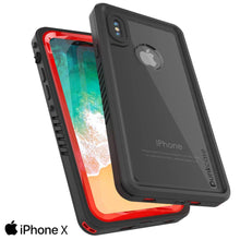 Load image into Gallery viewer, iPhone XS Max Waterproof Case, Punkcase [Extreme Series] Armor Cover W/ Built In Screen Protector [Clear] (Color in image: Light Green)
