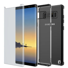 Cargar imagen en el visor de la galería, Note 8 Case, Punkcase [BLAZE SERIES] Protective Cover W/ PunkShield Screen Protector [Shockproof] [Slim Fit] for Samsung Galaxy Note 8 [Black] (Color in image: Silver)
