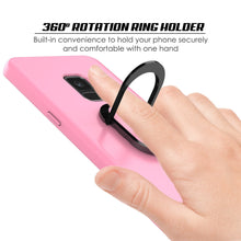 Cargar imagen en el visor de la galería, Galaxy S9 Case, Punkcase Magnetix Protective TPU Cover W/ Kickstand, Ring Grip Holder &amp; Metal Plate for Magnetic Car Phone Mount PLUS PunkShield Screen Protector for Samsung S9 Edge [Pink] 
