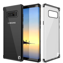 Cargar imagen en el visor de la galería, Note 8 Case, Punkcase [BLAZE SERIES] Protective Cover W/ PunkShield Screen Protector [Shockproof] [Slim Fit] for Samsung Galaxy Note 8 [Black] (Color in image: Black)
