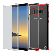 Cargar imagen en el visor de la galería, Note 8 Case, Punkcase [BLAZE SERIES] Protective Cover W/ PunkShield Screen Protector [Shockproof] [Slim Fit] for Samsung Galaxy Note 8 [Red] (Color in image: Black)
