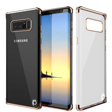 Cargar imagen en el visor de la galería, Note 8 Case, Punkcase [BLAZE SERIES] Protective Cover W/ PunkShield Screen Protector [Shockproof] [Slim Fit] for Samsung Galaxy Note 8 [Rose Gold] (Color in image: Rose gold)
