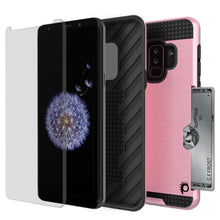 Cargar imagen en el visor de la galería, Galaxy S9 Plus Case, PUNKcase [SLOT Series] [Slim Fit] Dual-Layer Armor Cover w/Integrated Anti-Shock System [Pink] (Color in image: White)
