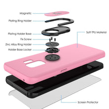 Cargar imagen en el visor de la galería, Galaxy S10e Case, Punkcase Magnetix Protective TPU Cover W/ Kickstand, Sceen Protector[Pink] (Color in image: blue)
