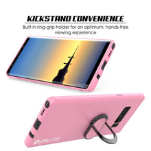 Cargar imagen en el visor de la galería, Galaxy Note 8 Case, Punkcase Magnetix Protective TPU Cover W/ Kickstand, Screen Protector [Pink] 
