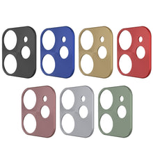 Cargar imagen en el visor de la galería, Punkcase iPhone 11 Camera Protector Ring [Black] (Color in image: Green)
