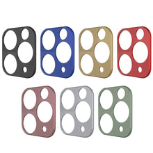 Cargar imagen en el visor de la galería, Punkcase iPhone 11 Pro Max Camera Protector Ring [Red] (Color in image: Green)
