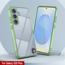 Cargar imagen en el visor de la galería, Funda para Galaxy S25 Plus [Serie de acrílico transparente] [Antideslizante] Para Galaxy S25 Plus [Verde]
