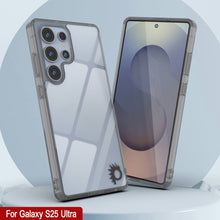 Load image into Gallery viewer, Funda para Galaxy S25 Ultra [Serie de acrílico transparente] [Antideslizante] Para Galaxy S25 Ultra [Gris]
