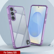 Load image into Gallery viewer, Funda para Galaxy S25 [Serie de acrílico transparente] [Antideslizante] Para Galaxy S25 [Morado]

