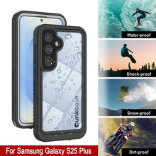 Cargar imagen en el visor de la galería, Funda protectora de pantalla para Galaxy S25+ Plus resistente al agua y a los golpes [Serie Extreme] [Blanca]
