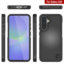 Load image into Gallery viewer, Punkcase Galaxy A36 Case, [Serie Spartan 2.0] Carrera de servicio pesado resistente [negro]
