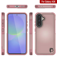 Cargar imagen en el visor de la galería, Punkcase Galaxy A36 Case, [Serie Spartan 2.0] Carrera de servicio pesado resistente [rosa]
