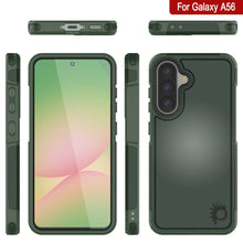 Cargar imagen en el visor de la galería, Punkcase Galaxy A56 Case, [Serie Spartan 2.0] Carrera de servicio pesado resistente [verde oscuro]
