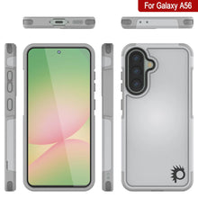 Load image into Gallery viewer, Punkcase Galaxy A56 Case, [Serie Spartan 2.0] Carrera de servicio pesado resistente [blanco]
