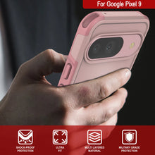 Cargar imagen en el visor de la galería, Punkcase Google Pixel 9 Case, [Serie Spartan 2.0] Cubierta de servicio pesado resistente con protector de pantalla incorporado [rosa]
