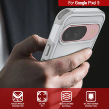 Cargar imagen en el visor de la galería, Punkcase Google Pixel 9 Case, [Serie Spartan 2.0] Cubierta de servicio pesado resistente con protector de pantalla incorporado [blanco]
