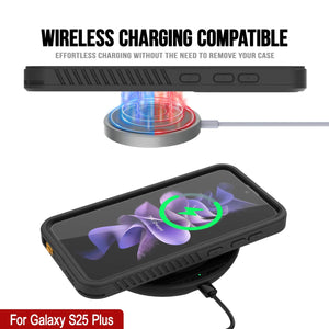 Galaxy S25+ Plus estuche impermeable Punkcase Studstar Purple Fin 6.7 pies IP68 IP68 Choque/prueba de nieve