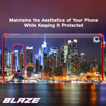 Cargar imagen en el visor de la galería, Note 8 Case, Punkcase [BLAZE SERIES] Protective Cover W/ PunkShield Screen Protector [Shockproof] [Slim Fit] for Samsung Galaxy Note 8 [Red] 
