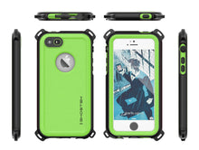 Cargar imagen en el visor de la galería, iPhone SE/5S/5 Waterproof Case, Ghostek® Nautical Green Series| Underwater | Aluminum Frame (Color in image: Teal)
