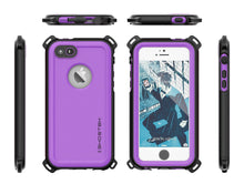 Cargar imagen en el visor de la galería, iPhone SE/5S/5 Waterproof Case, Ghostek® Nautical Purple Series| Underwater | Aluminum Frame (Color in image: Purple)
