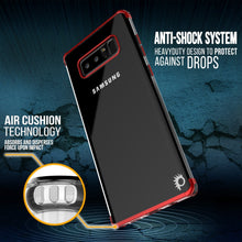 Cargar imagen en el visor de la galería, Note 8 Case, Punkcase [BLAZE SERIES] Protective Cover W/ PunkShield Screen Protector [Shockproof] [Slim Fit] for Samsung Galaxy Note 8 [Red] (Color in image: Gold)
