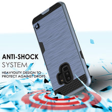 Cargar imagen en el visor de la galería, Galaxy S9 Plus Case, PUNKcase [SLOT Series] [Slim Fit] Dual-Layer Armor Cover w/Integrated Anti-Shock System, Credit Card Slot [Navy] (Color in image: Gold)
