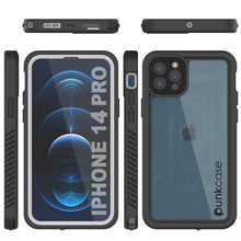 Cargar imagen en el visor de la galería, iPhone 14 Pro Waterproof Case, Punkcase [Extreme Series] Armor Cover W/ Built In Screen Protector [White] (Color in image: Teal)
