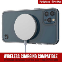 Cargar imagen en el visor de la galería,  For Iphone 14-Pro WIRELESS CHARGING COMPATIBLE EFFORTLESS CHARGING WITHOUT THE NEED TO REMOVE YOUR CASE (Color in image: crystal pink)
