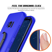 Load image into Gallery viewer, Galaxy S8 Case, Punkcase Magnetix Protective TPU Cover W/ Kickstand, Screen Protector [Blue] 
