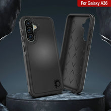Load image into Gallery viewer, Punkcase Galaxy A36 Case, [Serie Spartan 2.0] Carrera de servicio pesado resistente [negro]
