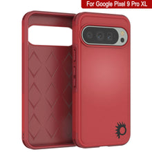Cargar imagen en el visor de la galería, Punkcase Google Pixel 9 Pro XL Case, [Serie Spartan 2.0] Cubierta de servicio pesado resistente con protector de pantalla incorporado [rojo]
