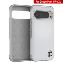 Cargar imagen en el visor de la galería, Punkcase Google Pixel 9 Pro XL Case, [Serie Spartan 2.0] Cubierta de servicio pesado resistente con protector de pantalla incorporado [blanco]
