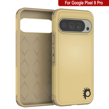 Cargar imagen en el visor de la galería, Punkcase Google Pixel 9 Pro Case, [Serie Spartan 2.0] Cubierta de servicio pesado resistente transparente con protector de pantalla incorporado [amarillo]
