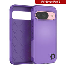 Cargar imagen en el visor de la galería, Punkcase Google Pixel 9 Case, [Serie Spartan 2.0] Cubierta de servicio pesado resistente con protector de pantalla incorporado [Purple]
