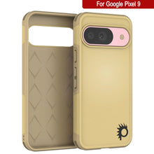 Cargar imagen en el visor de la galería, Punkcase Google Pixel 9 Case, [Serie Spartan 2.0] Cubierta de servicio pesado resistente transparente con protector de pantalla incorporado [amarillo]
