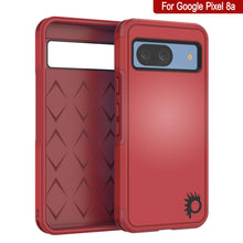 Load image into Gallery viewer, Funda PunkCase para Google Pixel 9 Pro, [Serie Spartan 2.0], transparente, resistente y duradera, con protector de pantalla incorporado [rojo]
