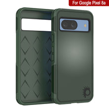 Load image into Gallery viewer, Funda PunkCase para Google Pixel 9 Pro XL, [Serie Spartan 2.0], transparente, resistente y duradera, con protector de pantalla incorporado [verde oscuro]
