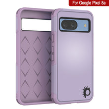 Load image into Gallery viewer, Funda PunkCase para Google Pixel 9 Pro, [Serie Spartan 2.0], transparente, resistente y duradera, con protector de pantalla incorporado [lila]
