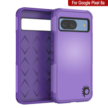 Load image into Gallery viewer, Funda PunkCase para Google Pixel 9 Pro XL, [Serie Spartan 2.0], transparente, resistente y duradera, con protector de pantalla incorporado [morado]
