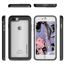 Cargar imagen en el visor de la galería, iPhone 7+ Plus Case, Ghostek®  Atomic Slim Series  for iPhone 7+ Plus Rugged Heavy Duty Case[BLACK] (Color in image: Gold)
