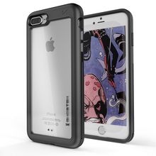 Cargar imagen en el visor de la galería, iPhone 7+ Plus Case, Ghostek®  Atomic Slim Series  for iPhone 7+ Plus Rugged Heavy Duty Case[BLACK] (Color in image: Black)
