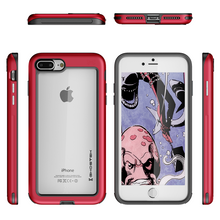 Cargar imagen en el visor de la galería, iPhone 7+ Plus Case, Ghostek®  Atomic Slim Series  for iPhone 7+ Plus Rugged Heavy Duty Case[RED] (Color in image: Gold)
