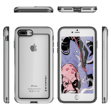 Load image into Gallery viewer, iPhone 7+ Plus Case, Ghostek®  Atomic Slim Series  for iPhone 7+ Plus Rugged Heavy Duty Case[SILVER] (Color in image: Pink)
