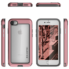 Cargar imagen en el visor de la galería, iPhone 7 Case, Ghostek®  Atomic Slim Series  for  iPhone 7 Rugged Heavy Duty Case [PINK] (Color in image: Gold)
