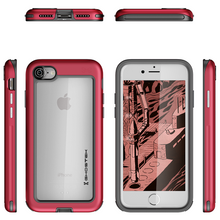 Cargar imagen en el visor de la galería, iPhone 7 Case, Ghostek®  Atomic Slim Series  for iPhone 7 Rugged Heavy Duty Case [RED] (Color in image: Pink)
