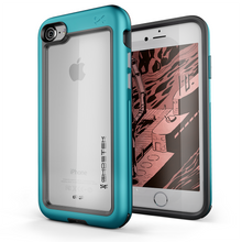 Cargar imagen en el visor de la galería, iPhone 7 Case, Ghostek®  Atomic Slim Series  for  iPhone 7 Rugged Heavy Duty Case [TEAL] (Color in image: Teal)
