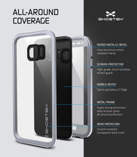 Load image into Gallery viewer, Galaxy S7 EDGE Waterproof Case, Ghostek Atomic 2.0 Silver Shock/Dirt/Snow Proof | Lifetime Warranty (Color in image: Red)
