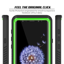 Cargar imagen en el visor de la galería, Galaxy S9 Waterproof Case, Punkcase [Extreme Series] [Slim Fit] [IP68 Certified] [Shockproof] [Snowproof] [Dirproof] Armor Cover W/ Built In Screen Protector for Samsung Galaxy S9 [Light Green] (Color in image: Teal)
